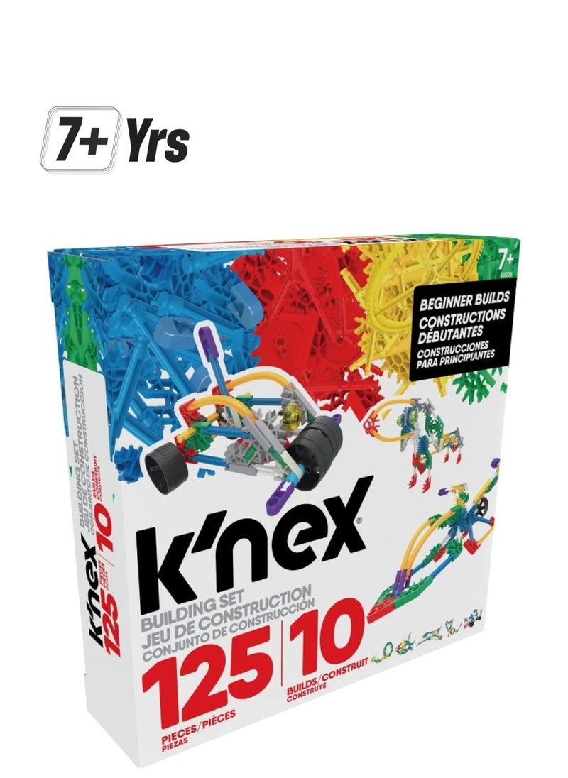 Basic Fun K'NEX Beginner Builds: The Ultimate Starter Set for Budding Engineers and Creative Minds  - Image 1