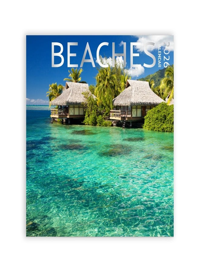 ARTICO Beaches Calendar 2026, Large 12 x 24 inch, Beaches Wall Calendar, Tropical Beach Calendar - Image 1