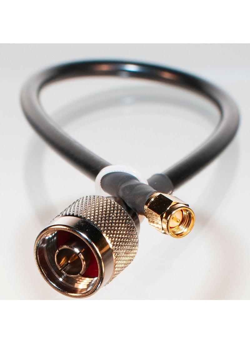 Ohm OHM N-Type Male to SMA Male Antenna Cable (RG223)  - Image 3