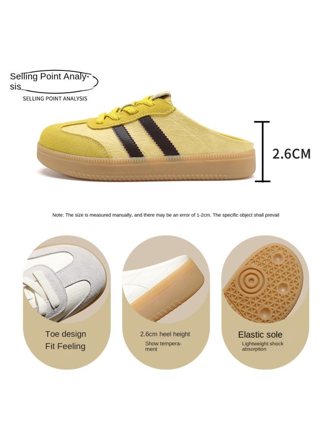 SAFIYA Saturday's Women's Sandals, Summer Outdoor Wear 2025 New Sandals, Breathable Hollow-out Half Slippers, Women's Shoes - Image 3