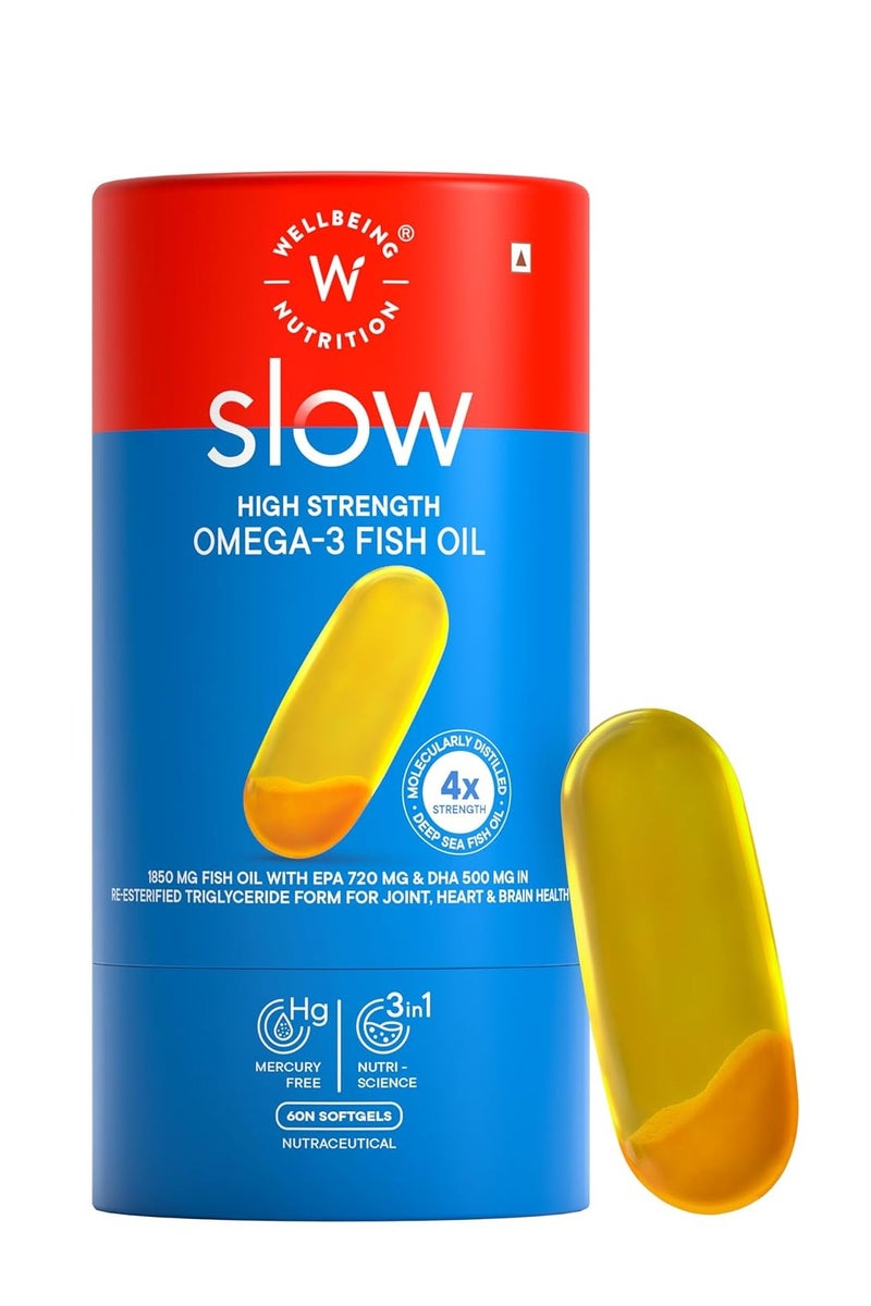 كبسولات أوميجا 4X ويلبينج نيوترشن