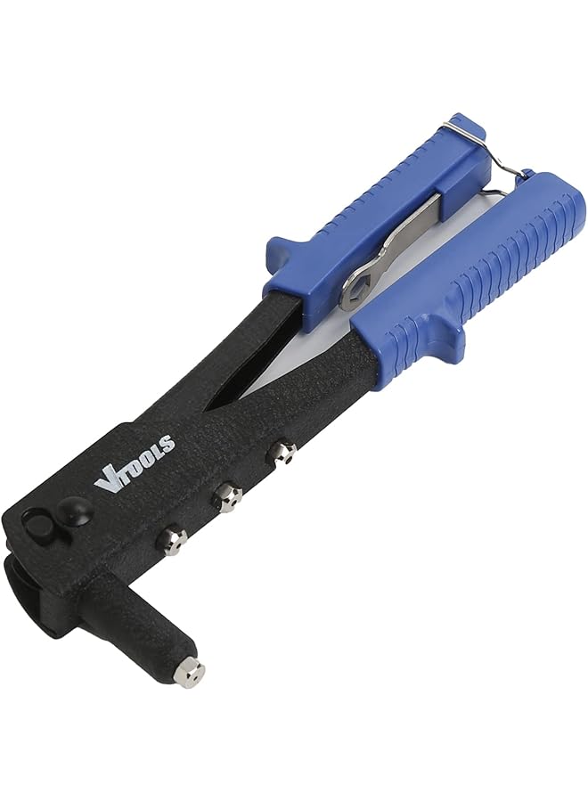 VTOOLS Professional Single Hand Manual Heavy Duty Rivet Gun With Compact Design, Blue, Vt2125 - Image 3
