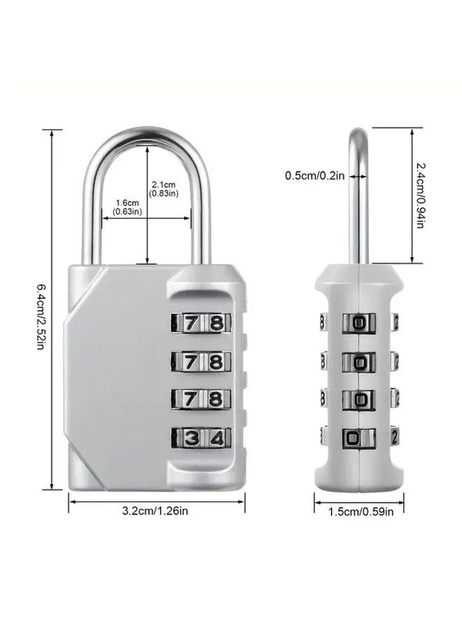 Color Mixing Resettable Digital Combination Lock Detachable Heavy Duty ABS 5 Number Code 1 Year Battery Free - Image 5