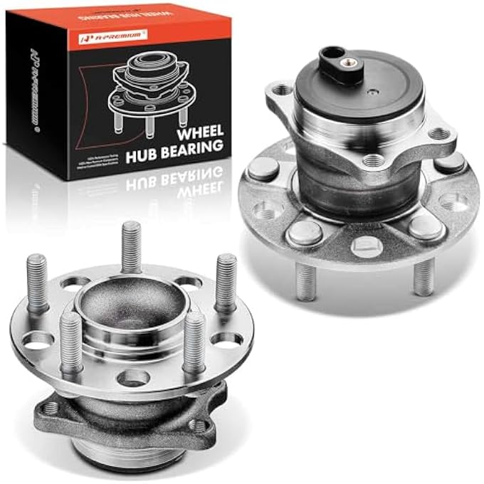 rayihni 2 X Rear Wheel Bearings And Hub Assembly Compatible With Mitsubishi Lancer 20082017 Outlander 20112012 Outlander Sport 20112012 WAbs 5Lug Replace  512394 - Image 1