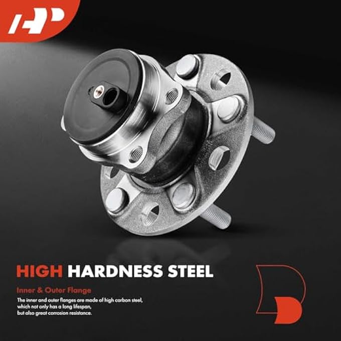 rayihni 2 X Rear Wheel Bearings And Hub Assembly Compatible With Mitsubishi Lancer 20082017 Outlander 20112012 Outlander Sport 20112012 WAbs 5Lug Replace  512394 - Image 4