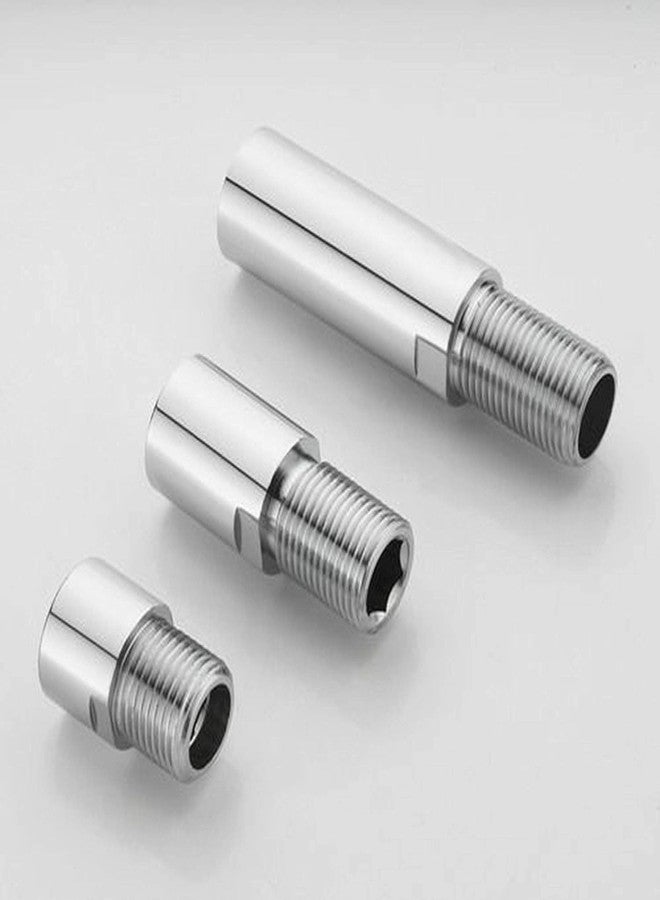 KURIC SS 1.5 Inch Extension Nipple for Pipe Fittings, Pack of 6, Silver (Thread Size 20 mm) - Image 5