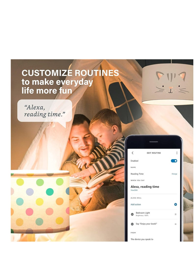 Sengled مصباح Sengled Alexa، S1 اقتران تلقائي مع أجهزة Alexa، مصابيح إضاءة ذكية دافئة، إضاءة منزلية ذكية بتقنية Bluetooth Mesh، E26 60W مكافئ، 800LM، عبوة واحدة - Image 2
