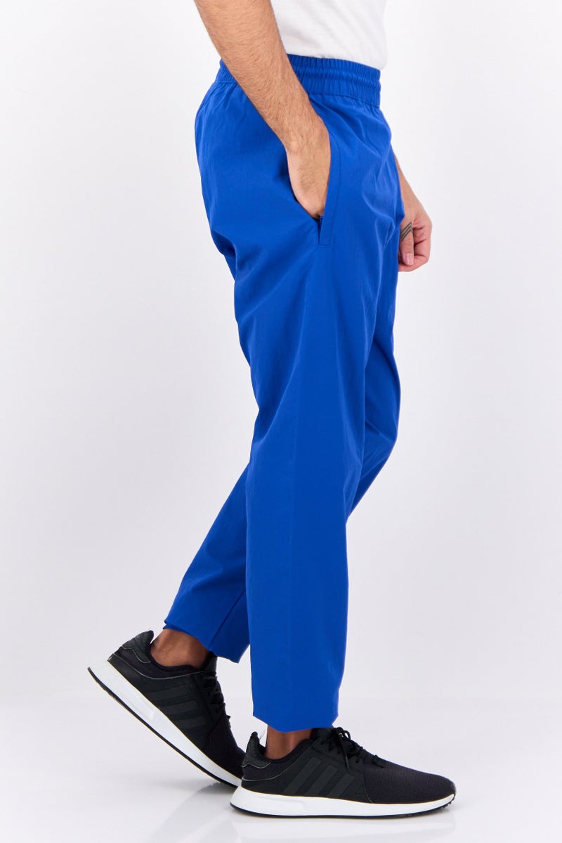 Reebok Men Sportswear Fit Brand Logo Training Track Pants, Blue - Image 2