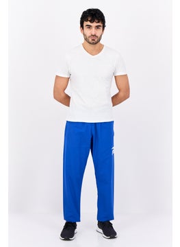 Reebok Men Sportswear Fit Brand Logo Training Track Pants, Blue  - Image 4