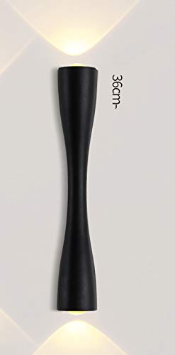 CITRA 5-watt LED Slim Long Modern Up and Down Wall Light Lamp (Warm White, Black ,Metal) - Image 4