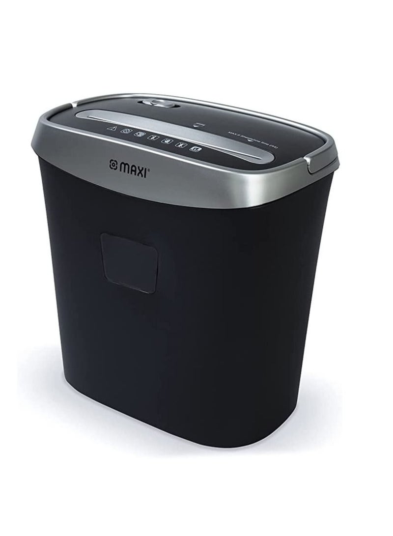 MAXI CROSS CUT SHREDDER 060C 6 SHEETS, BLACK - Image 2