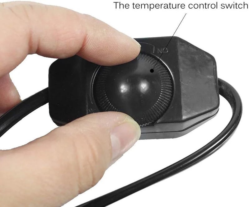 Sage Square وسادة تسخين السلاحف والزواحف: حرارة آمنة وفعالة، تحكم في درجة الحرارة قابل للتعديل، مقاومة للماء، متينة، موفرة للطاقة، تحافظ على ظروف الموائل المثلى (صغيرة) - Image 5