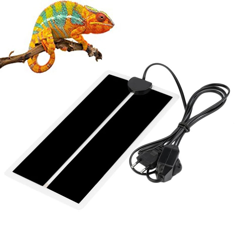 Sage Square وسادة تسخين السلاحف والزواحف: حرارة آمنة وفعالة، تحكم في درجة الحرارة قابل للتعديل، مقاومة للماء، متينة، موفرة للطاقة، تحافظ على ظروف الموائل المثلى (صغيرة) - Image 1