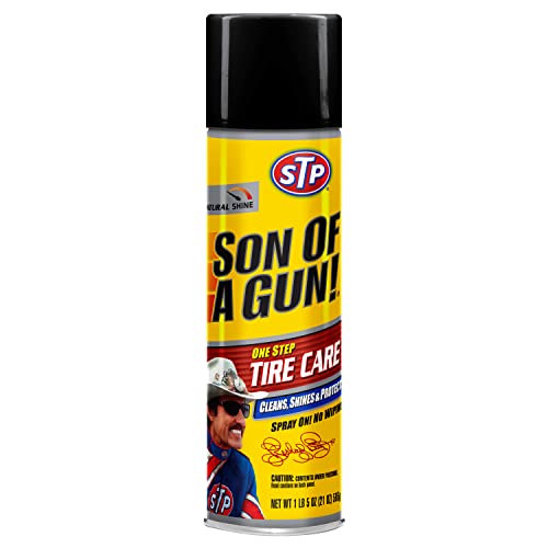 ARMOR ALL STP 65527 'Son of a Gun' One Step Tire Care Aerosol - 21 oz - Image 1