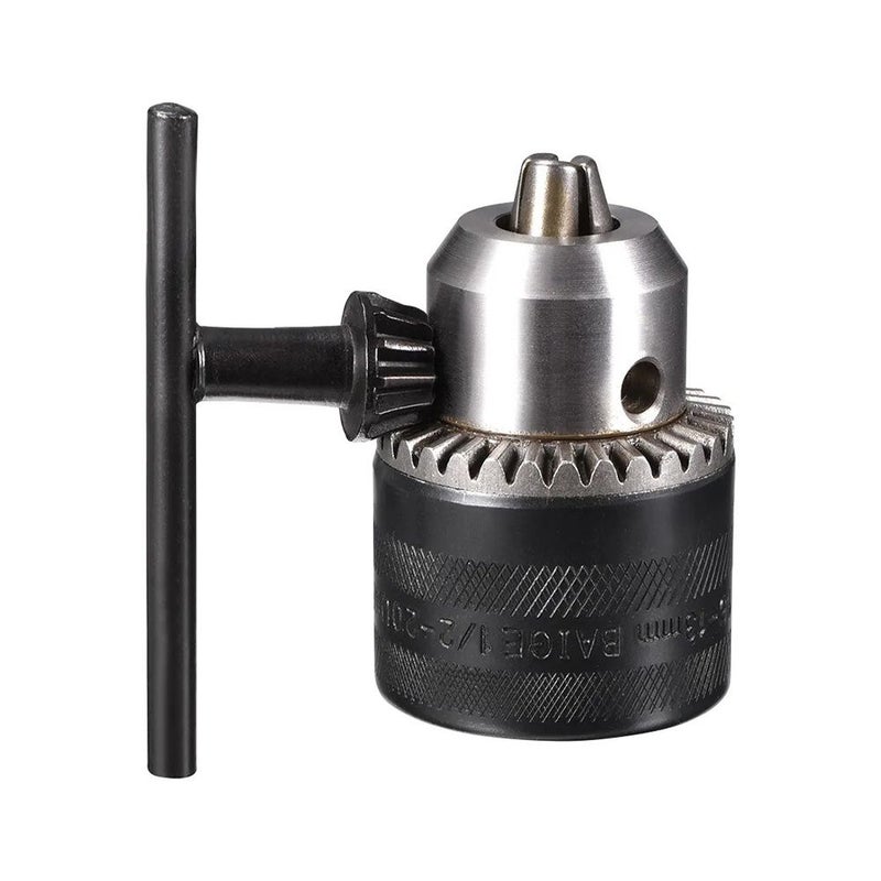 1 Pc Drill Chuck 3 Jaw Key Chuck With SDS Plus Round Shank 1 2 Inch 20UNF - Image 5