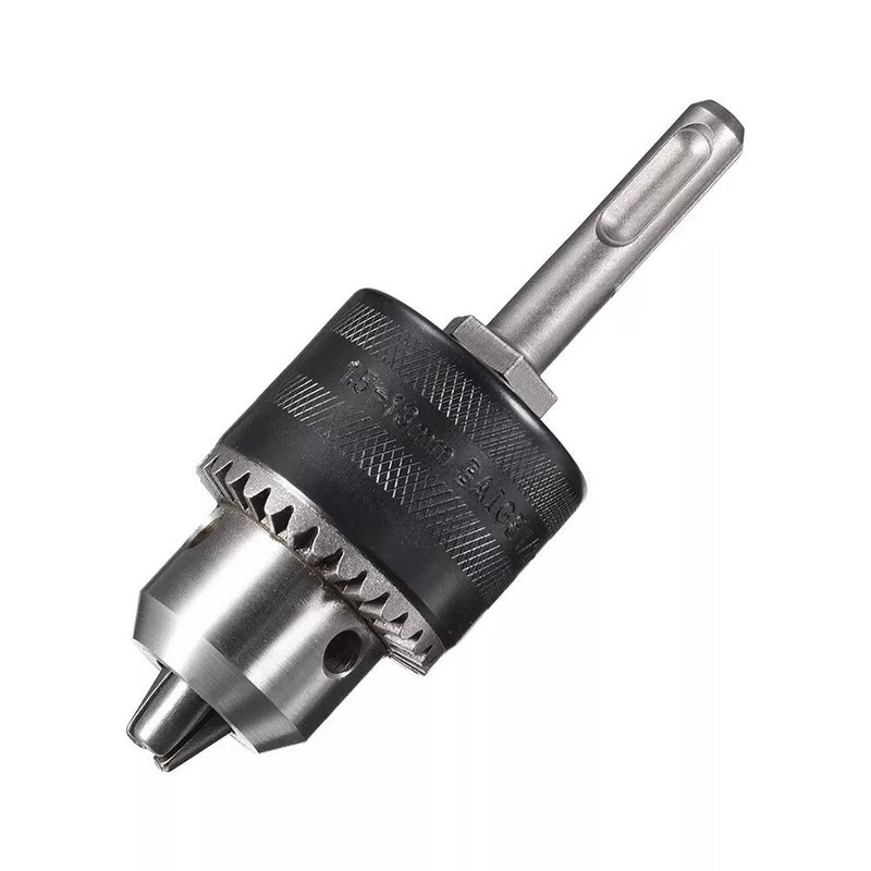 1 Pc Drill Chuck 3 Jaw Key Chuck With SDS Plus Round Shank 1 2 Inch 20UNF - Image 1