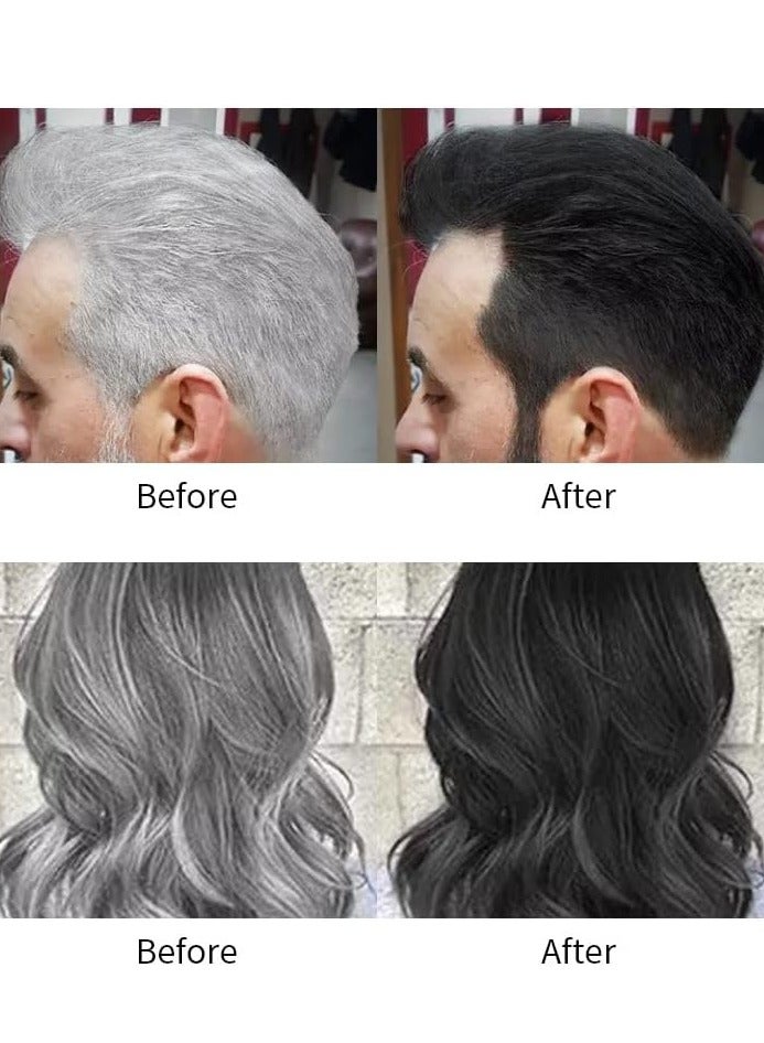ابل  كريم صبغة شعر خالي من المونيا اسود 500 مل+ 500مل - Image 4