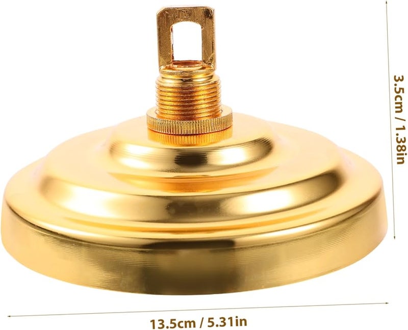 خطاف سقف ذهبي قوي قوس تركيب الثريا أجزاء تركيبات الإضاءة - Image 3