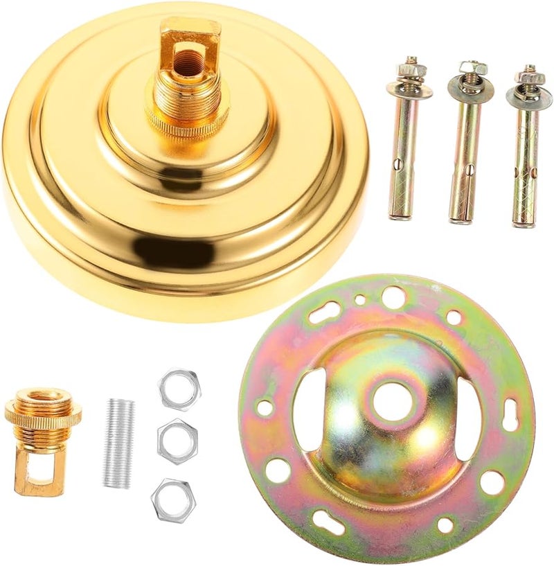 خطاف سقف ذهبي قوي قوس تركيب الثريا أجزاء تركيبات الإضاءة - Image 2