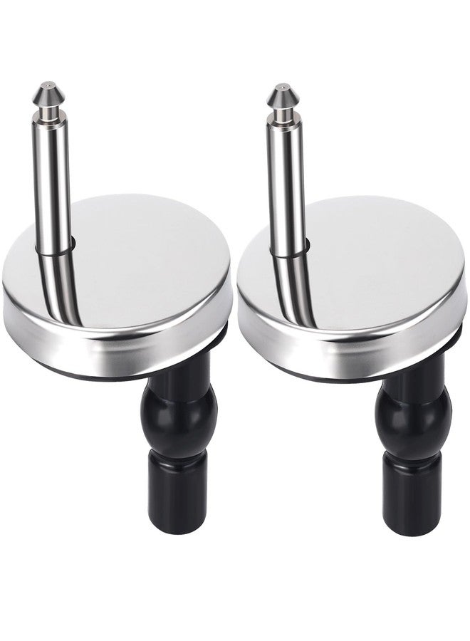 CustomyLife 2PCS Universal Toilet Seat Bolts and Screws Replacement Quick Release Seat Hinge Fixings Parts - Image 1