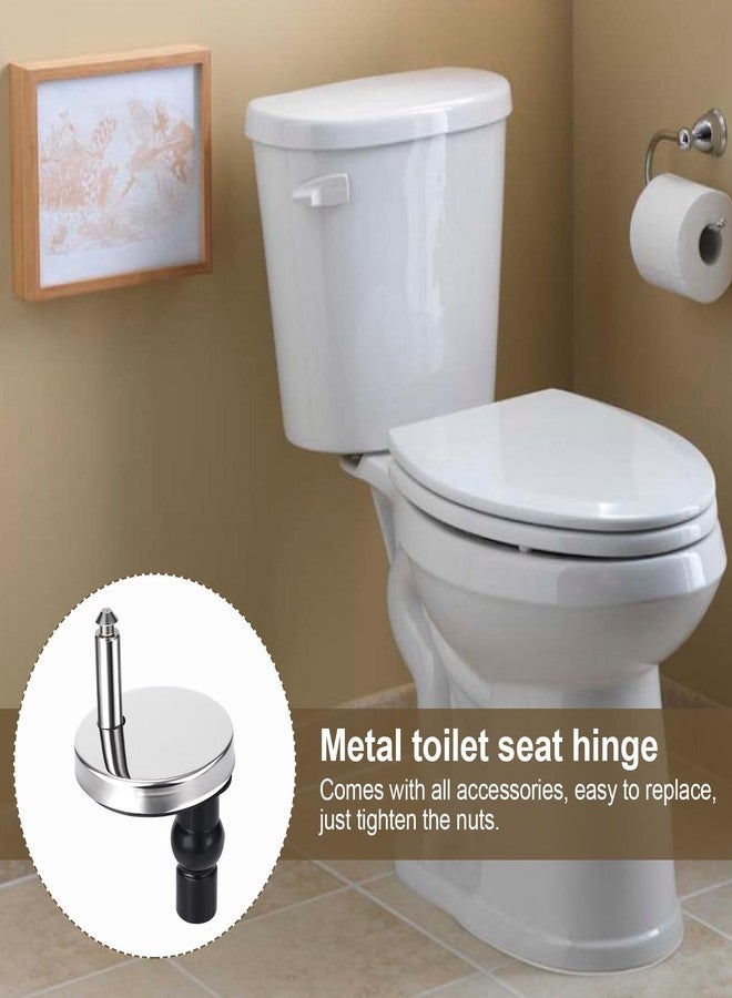 CustomyLife 2PCS Universal Toilet Seat Bolts and Screws Replacement Quick Release Seat Hinge Fixings Parts - Image 5