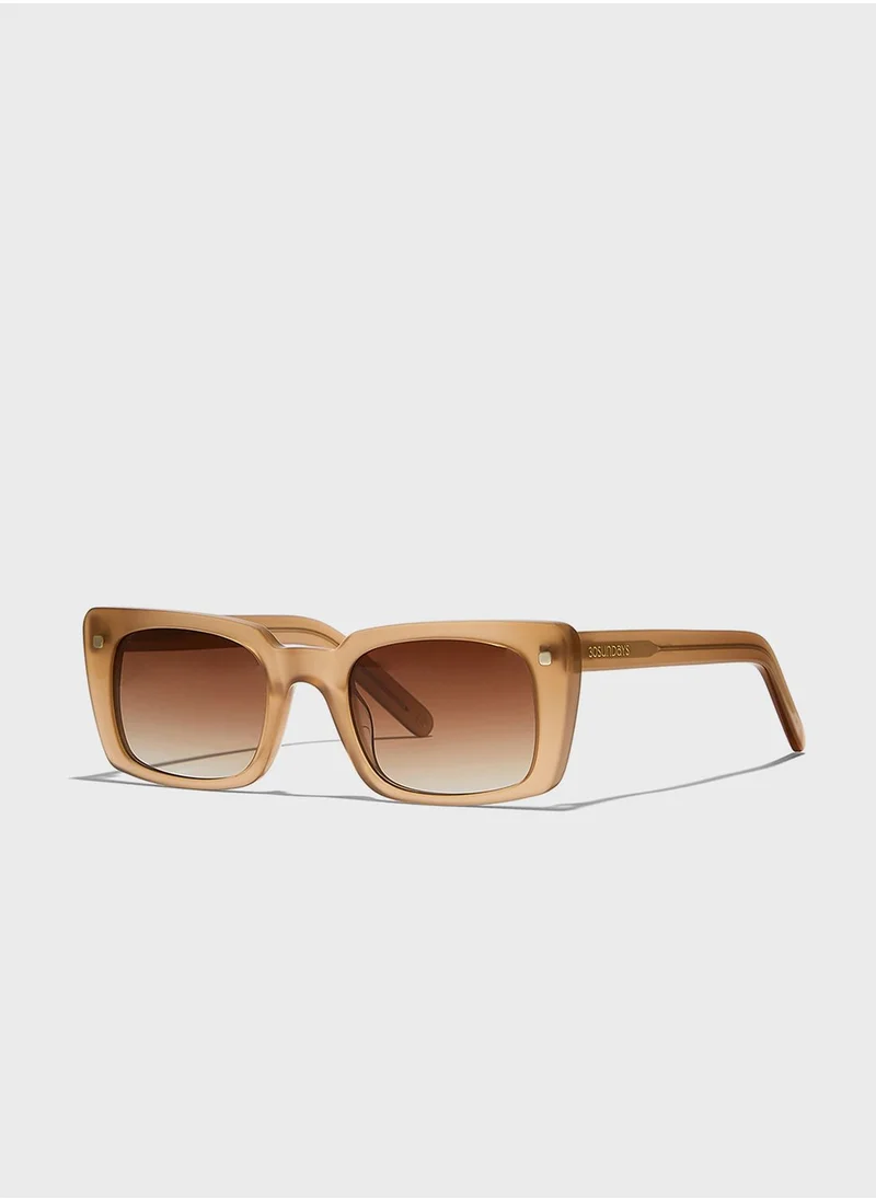 30 سندايز Wow Rectangular Sunglasses