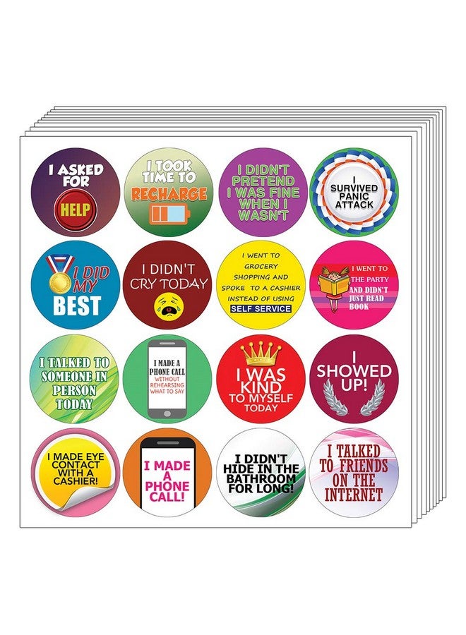 Creanoso Stickers For Adult Series 4 Self Care (10Sheet) Premium Gift Set Inspirational Sayings Quote Sticker Assorted Set Gift Rewards Ideas For Men & Women Adults  - Image 2