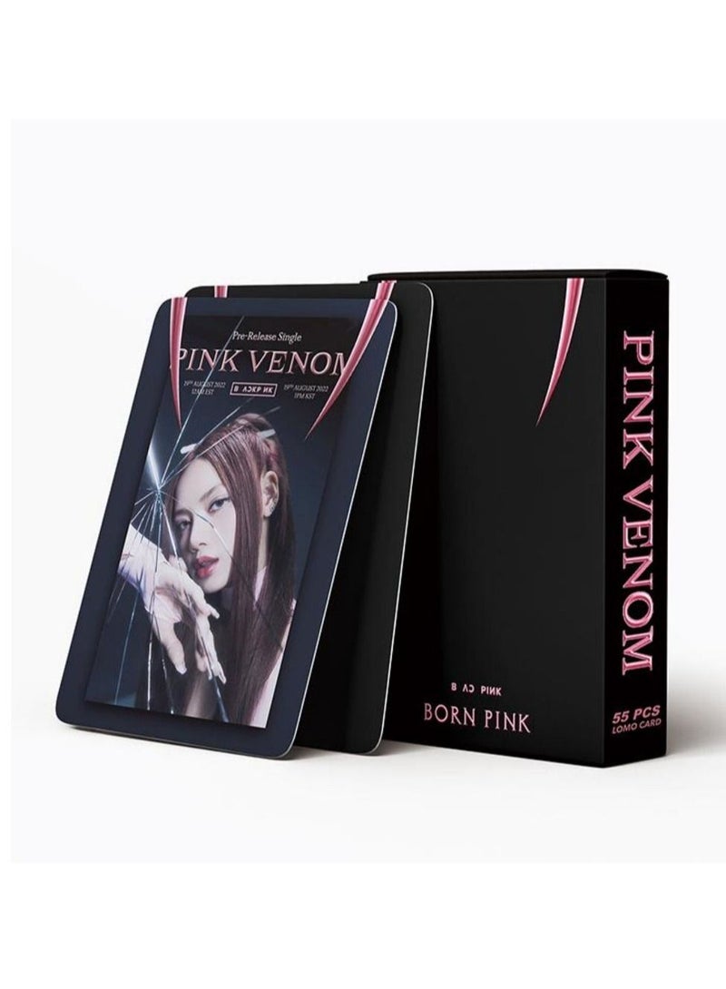 ULHYC 55 BLACKPINK Photo Cards Lomo Card Album Photo Card Idol Photo Card Collection Card - Image 5