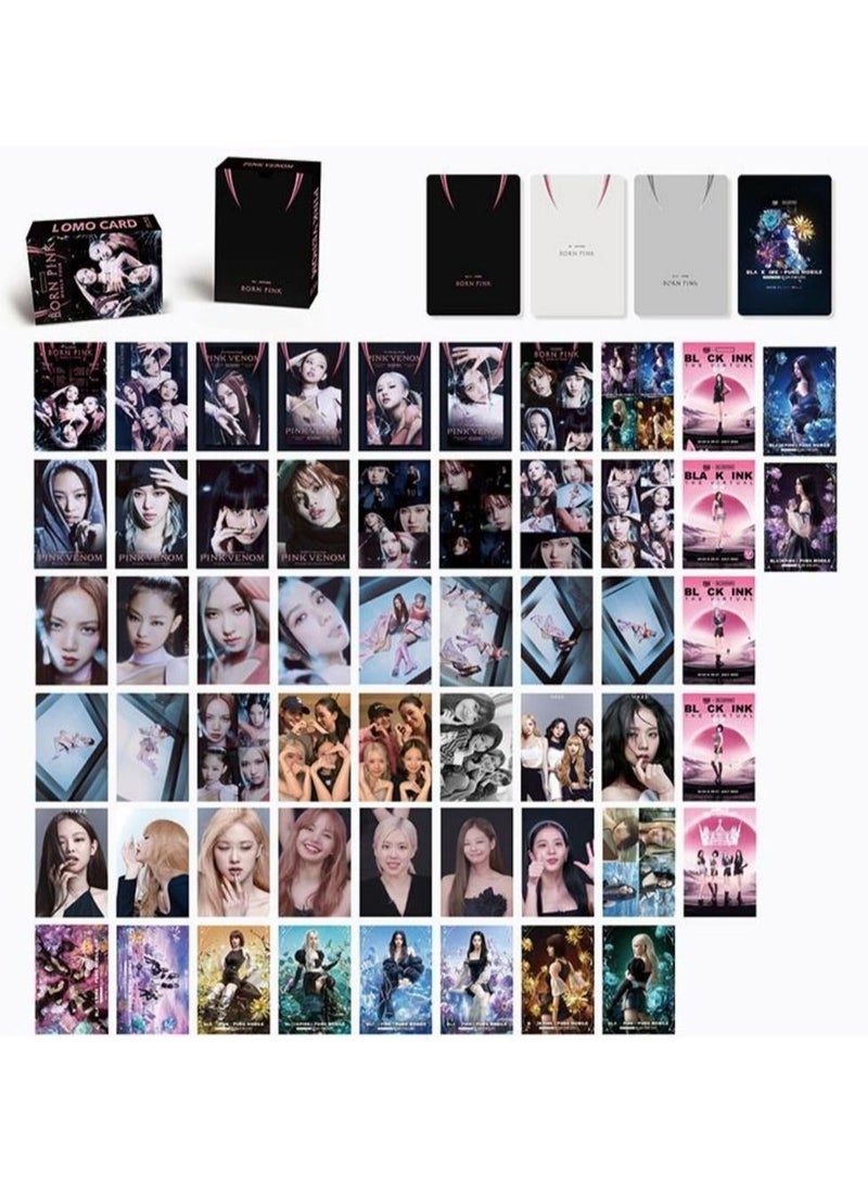 ULHYC 55 BLACKPINK Photo Cards Lomo Card Album Photo Card Idol Photo Card Collection Card - Image 2