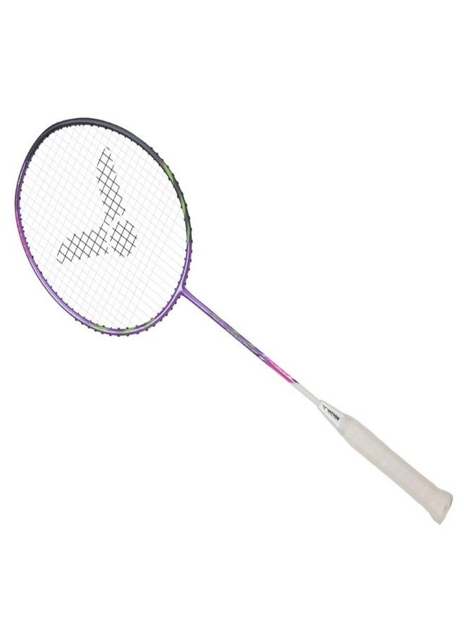 Victor ARS-10L-J-5U Auraspeed Series Strung Badminton Racket -Dary Violet - Image 1