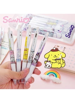 6PCS Set Kawaii Sanrio Roller Ball Pen Cartoon Anime Stationery