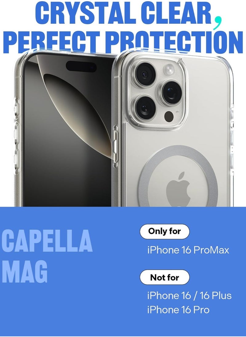 Capella Mag for iPhone 16 Pro MAX MagSafe Case Cover (2024) - Clear Gray - pzsku/Z0CDF0CB853DAFDB11602Z/45/_/1728140462/594664be-855a-46e2-b6c5-235261d518aa