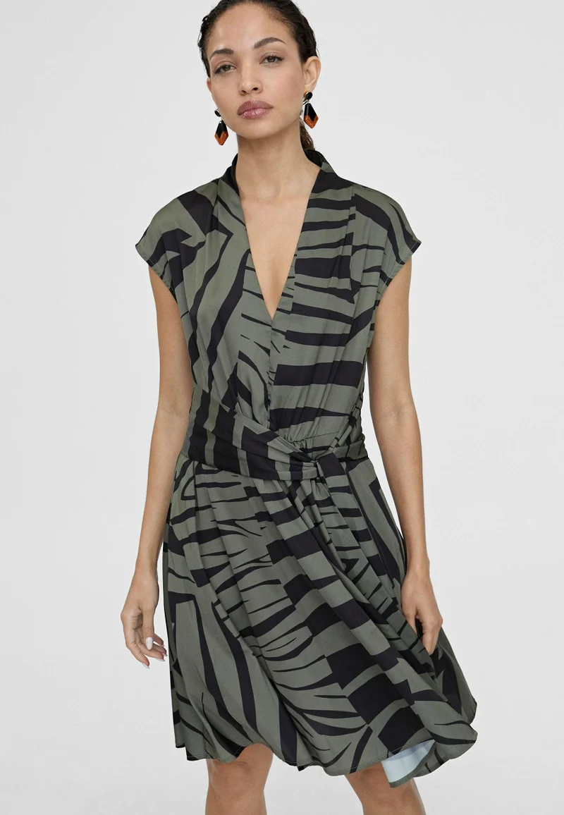 Lola Casademunt Zebra print dress