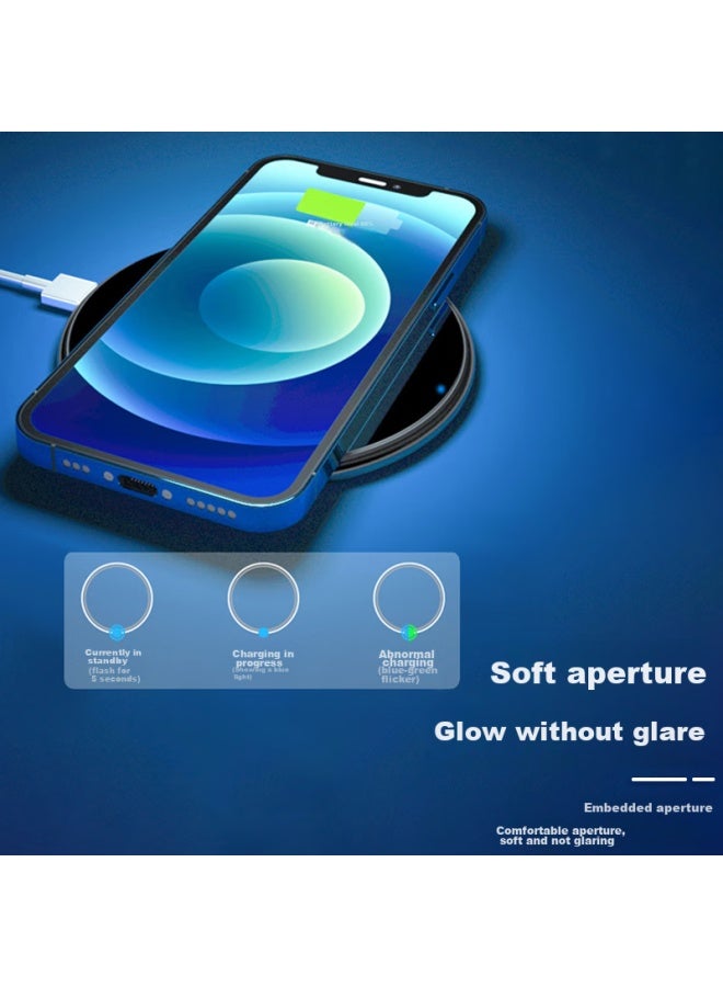 Bkayp Compatible With Apple Wireless Charger, 15w/20w Super Fast Charging, For Iphone 16 Pro Max/15/14/13 Plus, Charging Cable And Base, For Huawei, Xiaomi, And Android - Image 5