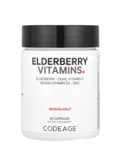Codeage Codeage, Elderberry Vitamins, 90 Capsules  - Image 1