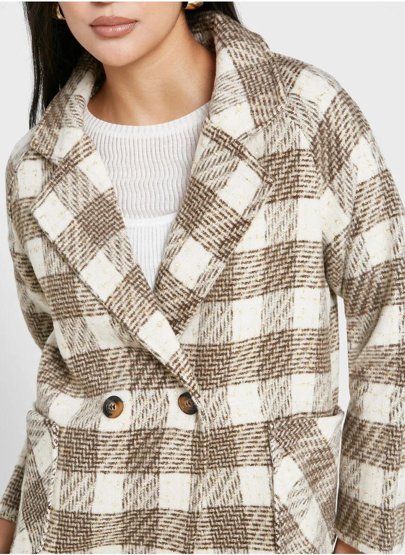 ELLA Checkered Coat