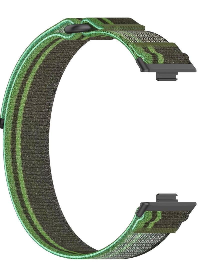 HW 3 PCS Compatible With Huawei Watch Fit3 Wild Loop Nylon Woven Strap  - Image 2