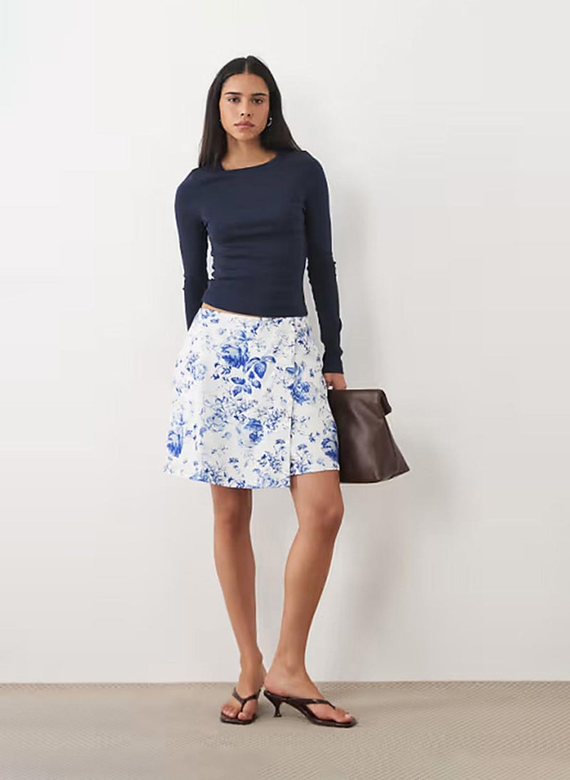VERO MODA Women's VMELLA Mid-Waist Skort Woven - Image 3