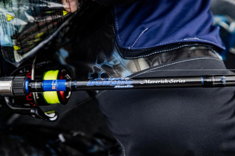 Dobyns Rods Maverick Spinning / 7'0" / 1 PC / 6-12 LB Line Weight/ 1/8-1/2 Lure Weight/Medium Light Fast Action/EVA-Split HDL - Image 4
