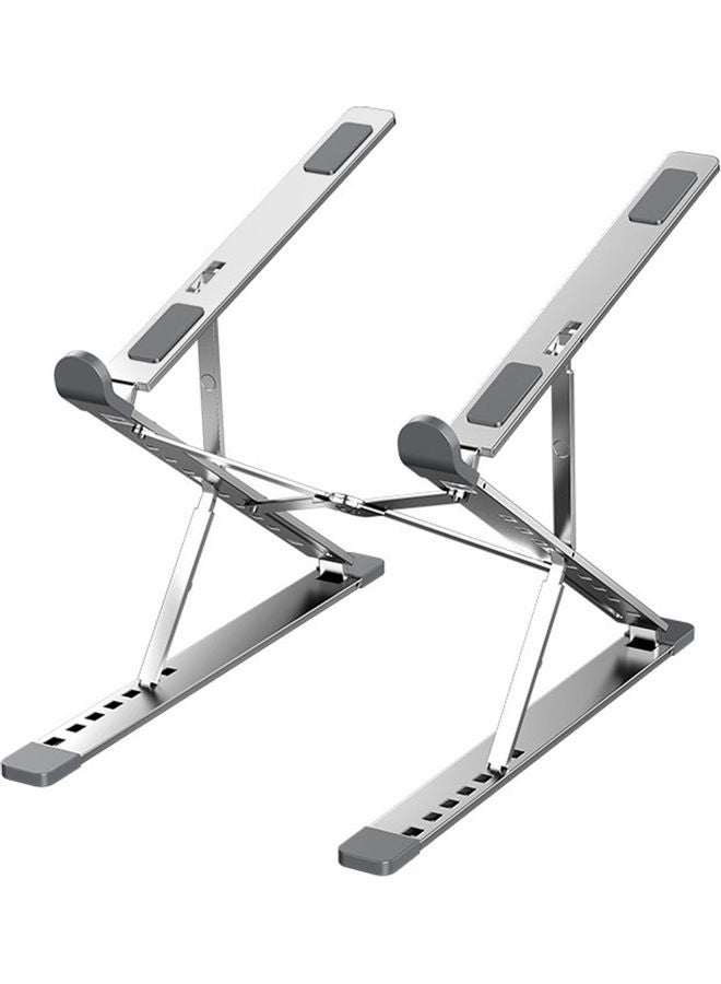 NIBEMINENT Portable Laptop Stand Silver  - Image 2