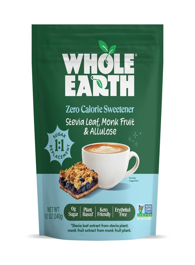 Whole Earth Sweetener Co. Allulose Baking Blend, Granulated, Plant-Based Sugar Alternative, 12 Ounces, 0.75 Pound (Pack of 1) - Image 1