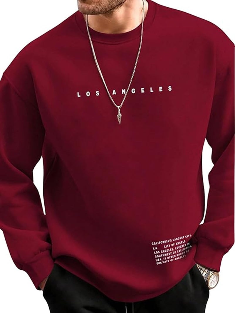 Lymio Sweatshirt || Hoodie for Unisex || Unisex Hoodie and Sweatshirt (H-32-Maroon-L) - Image 1