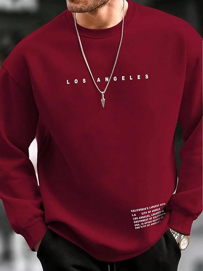 Lymio Sweatshirt || Hoodie for Unisex || Unisex Hoodie and Sweatshirt (H-32-Maroon-L) - Image 2