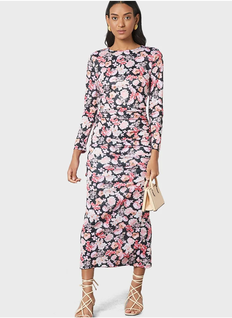 SIVVI for HANIYA Floral Print Dress