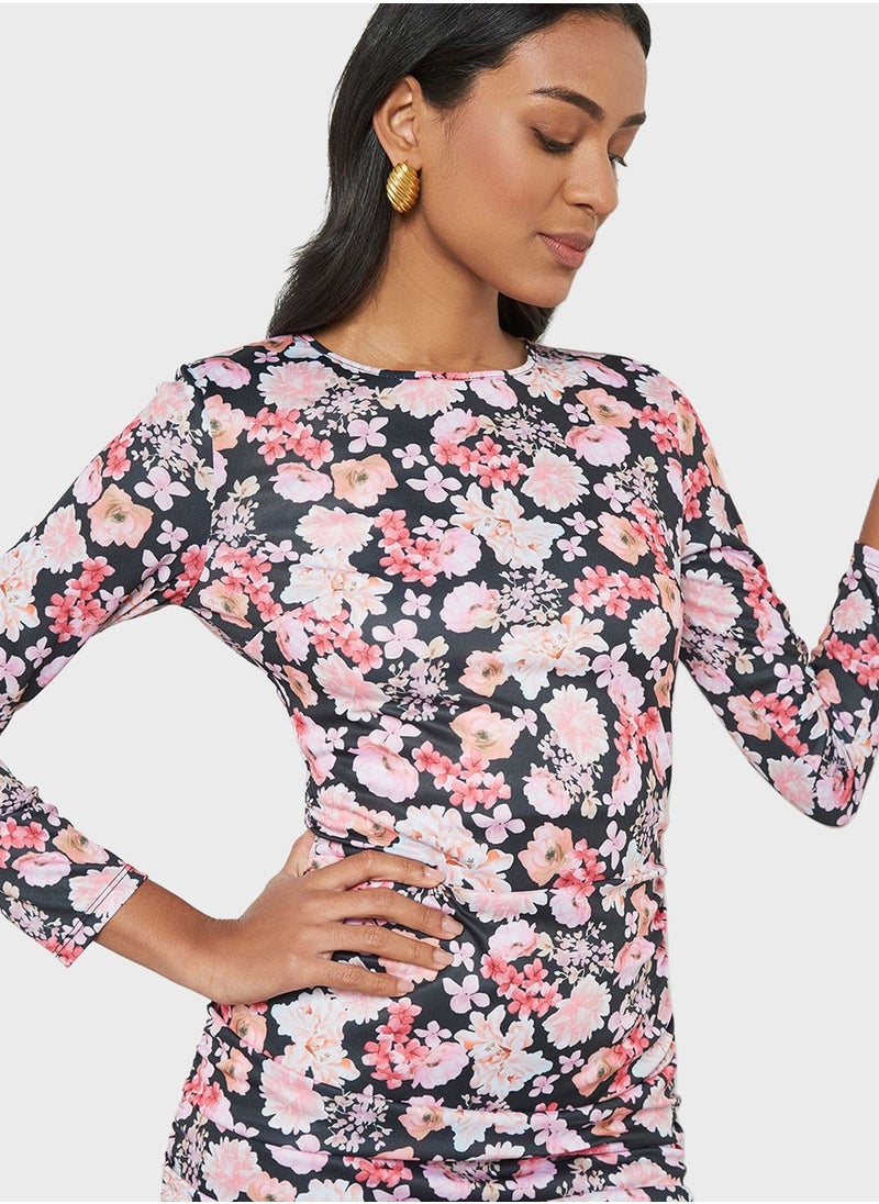 SIVVI for HANIYA - Floral Print Dress - Image 1