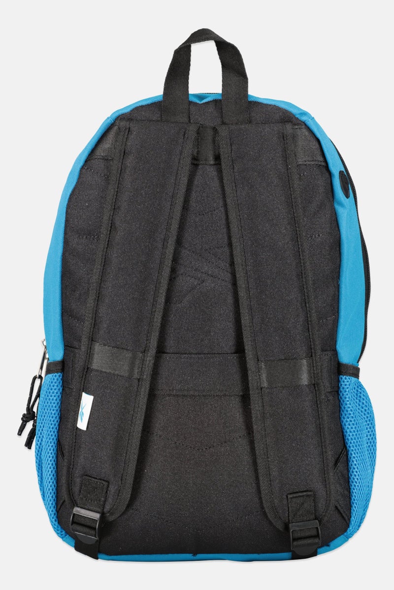 Reebok Men Embroidered Logo Backpack, Aqua Blue - Image 2