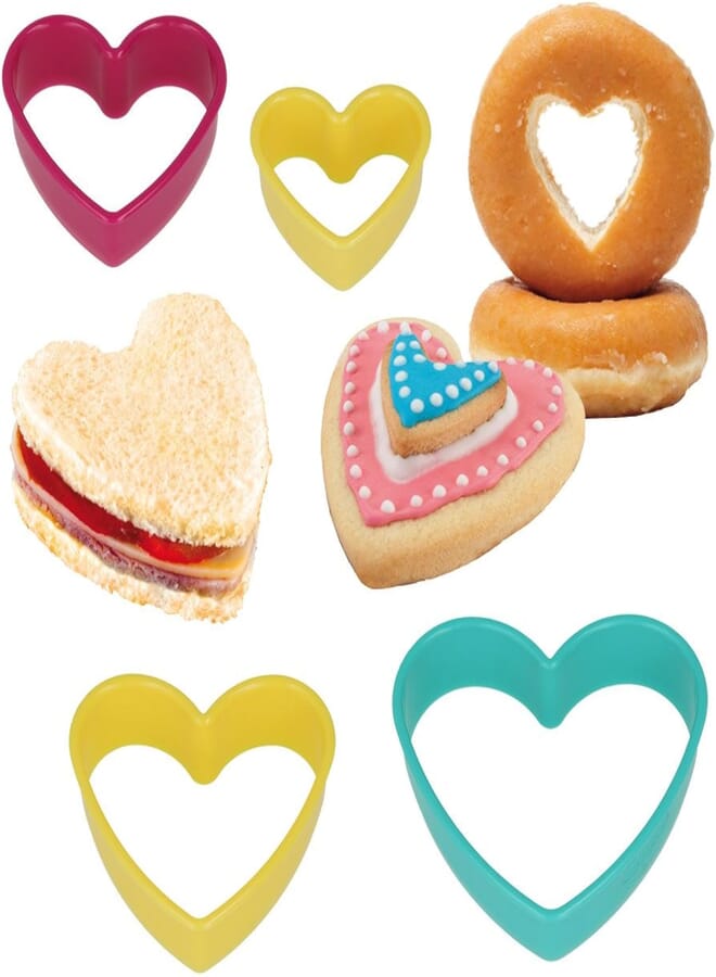 Metaltex 8002522591228 Hearts Cookie Cutter