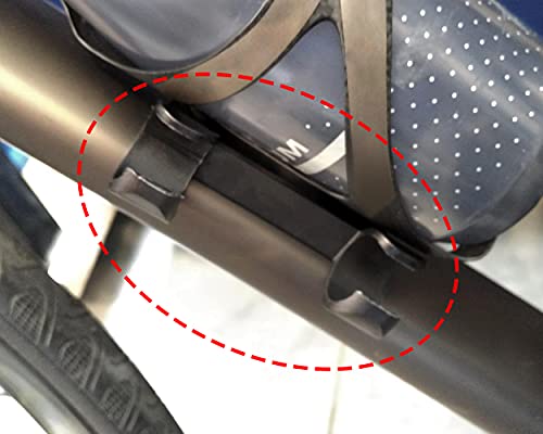 DS.DISTINCTIVE STYLE Mini Bike Pump Bracket (Note: Fits for Pump in Diameter 0.94-1.06 in/2.4-2.7 cm) Road Bike Hand Inflator Holder Bicycle Frame-Mounted Pump Bracket - Image 4
