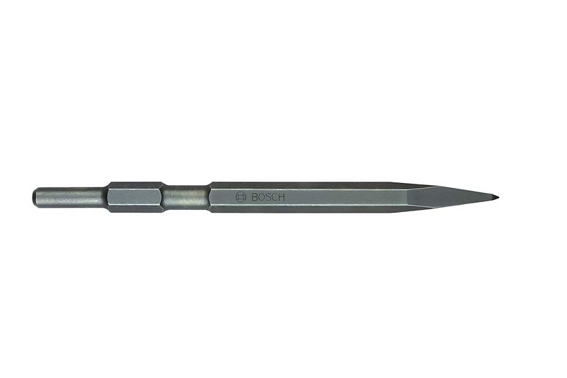 2608690350 Pointed Chisel with 17 mm Hex Shank (Diameter 19 mm) Suitable for 5 Kg Hammer (Pack of 2)