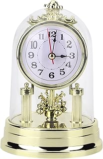 GOTOTOP GOTOTOP Table Clocks for Living Room Decor Antique Wall Clock Baroque Retro European Style Table Clock Mantel Clock for  - Image 1